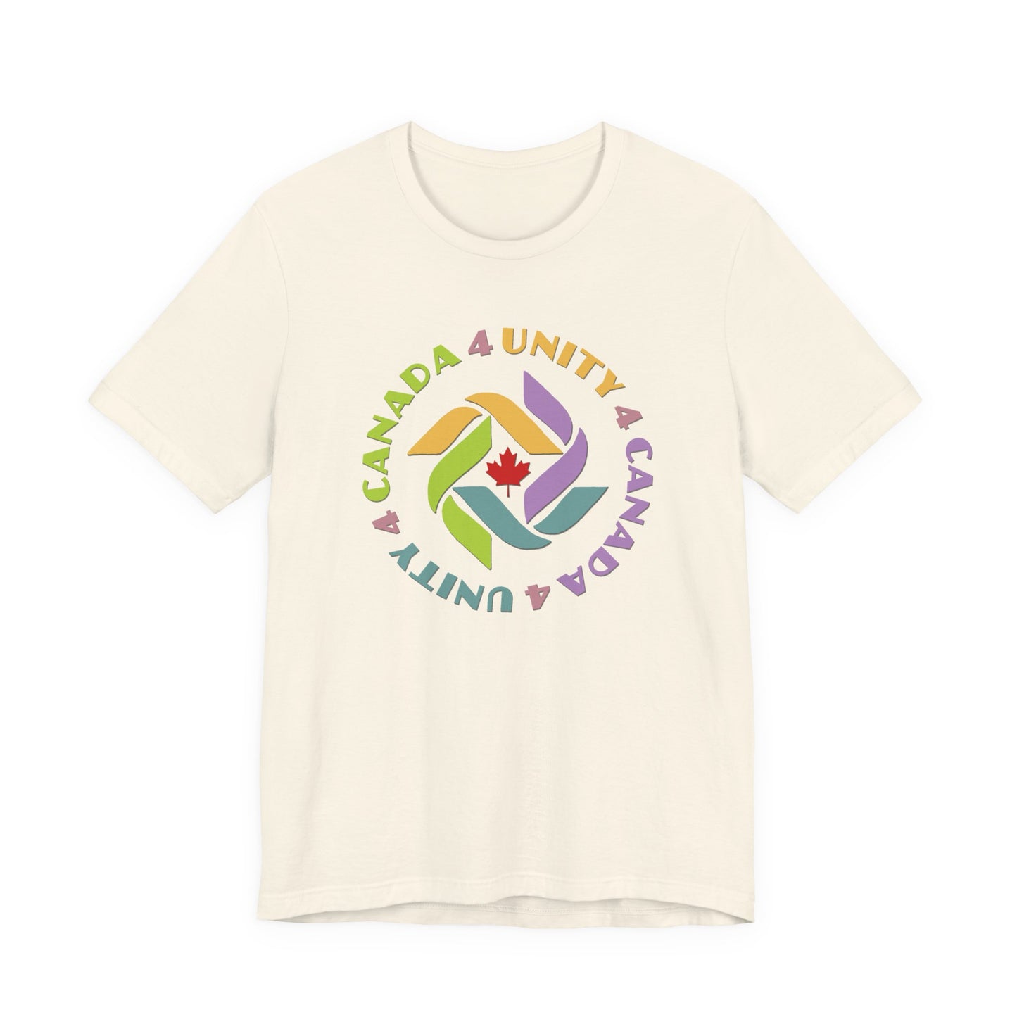 Unity 4 Canada  Pastel T-Shirt Short Sleeve