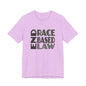 END RACE BASED LAW Grey T-Shirt Short Sleeve