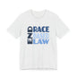 END RACE BASED LAW Blue T-Shirt Short Sleeve