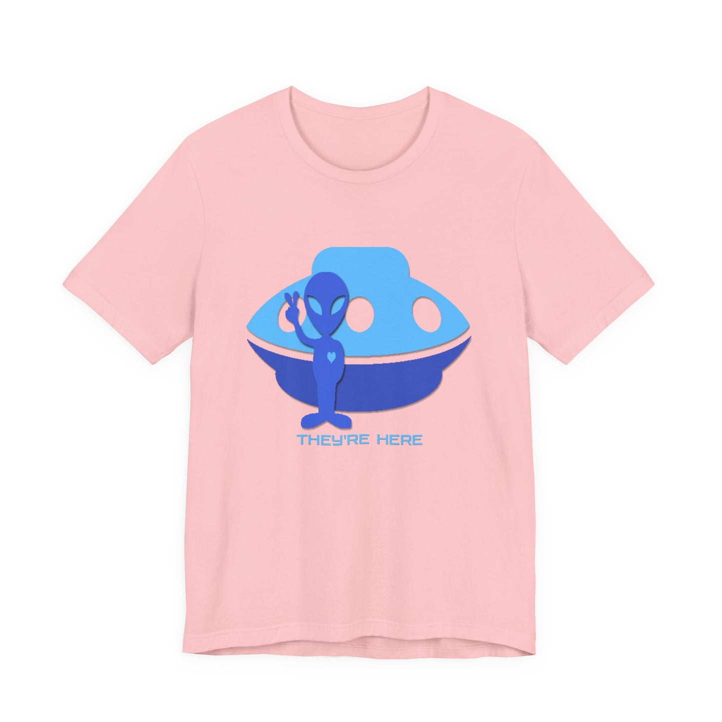 They Are Here T-Shirt Short Sleeve