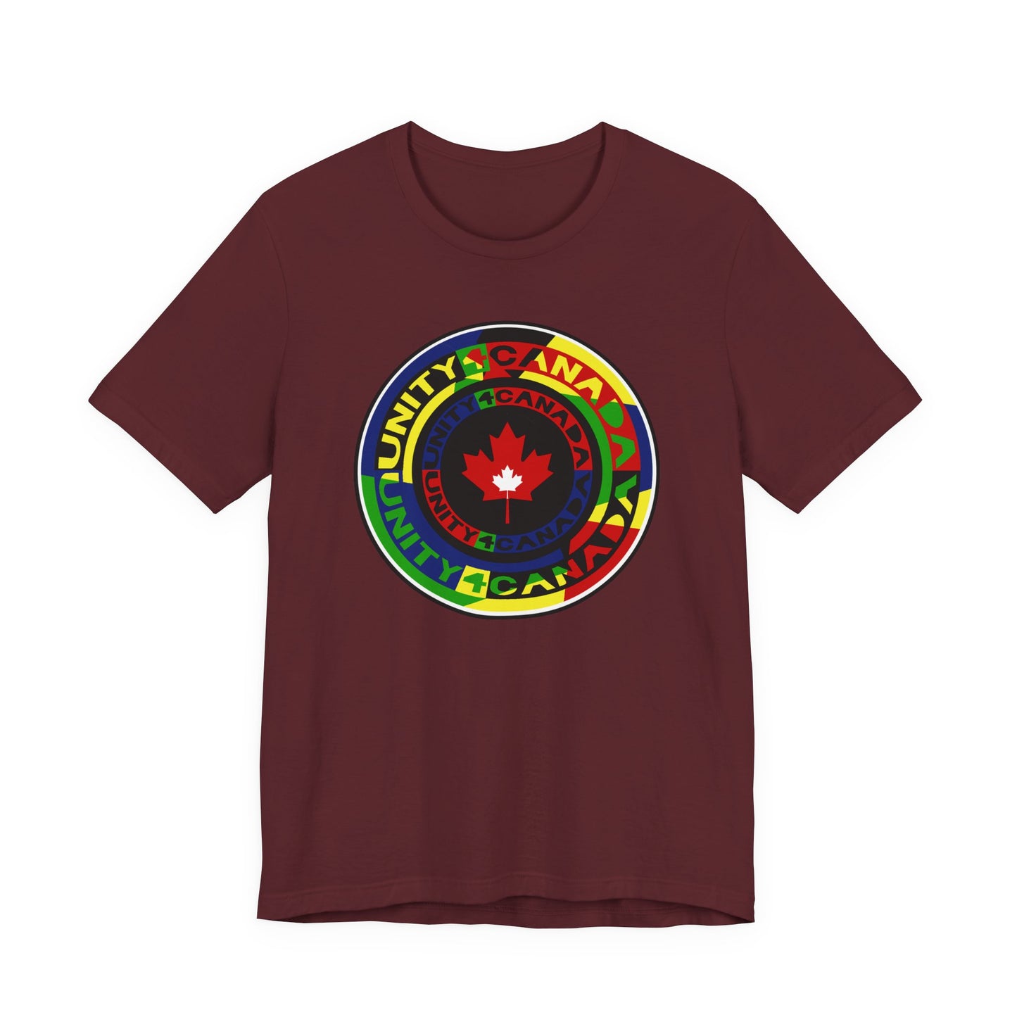 Unity 4 Canada Multi Colour T-Shirt Short Sleeve