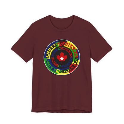Unity 4 Canada Multi Colour T-Shirt Short Sleeve