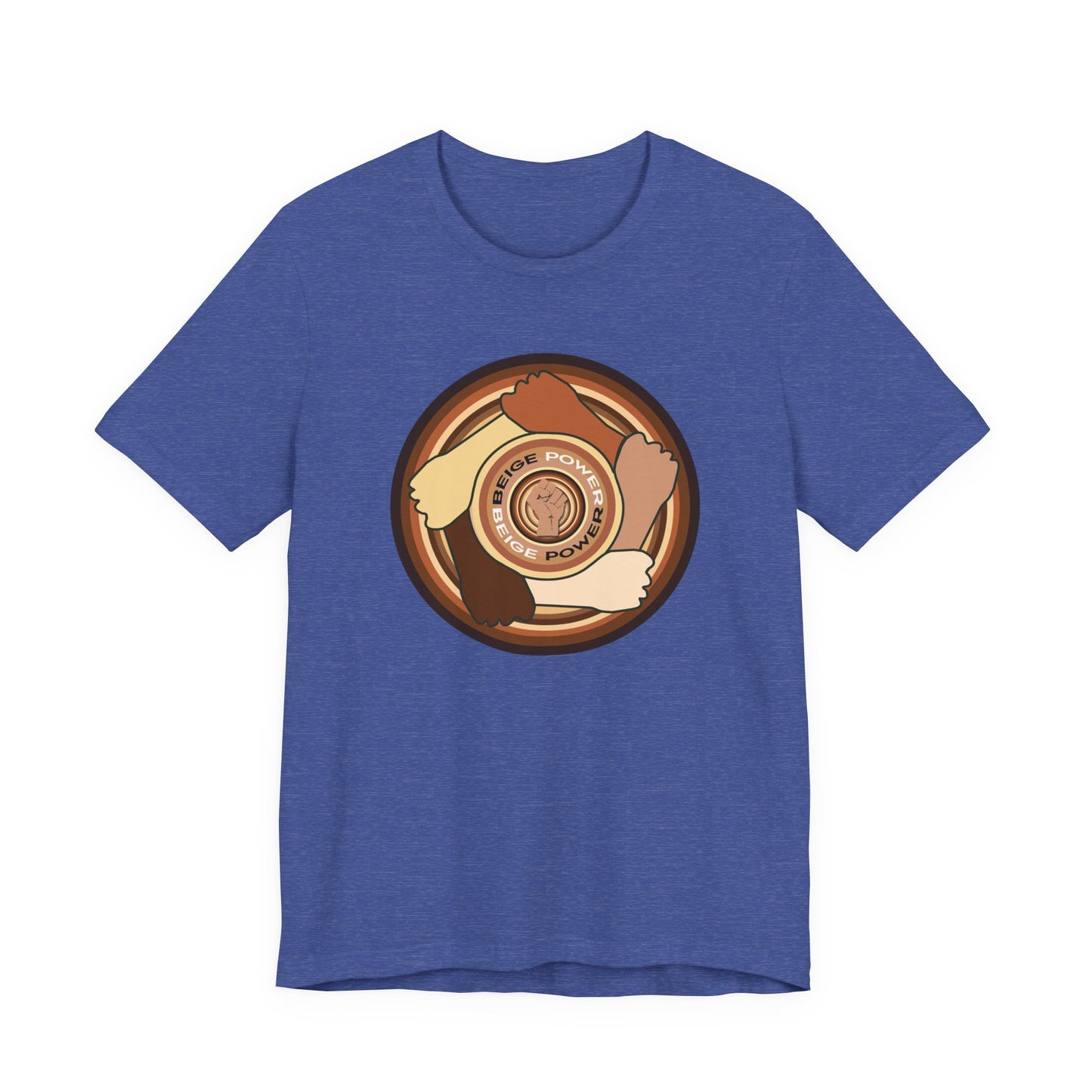 Beige Power T-Shirt Short Sleeve