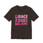 END RACE BASED LAW Pink T-Shirt Short Sleeve