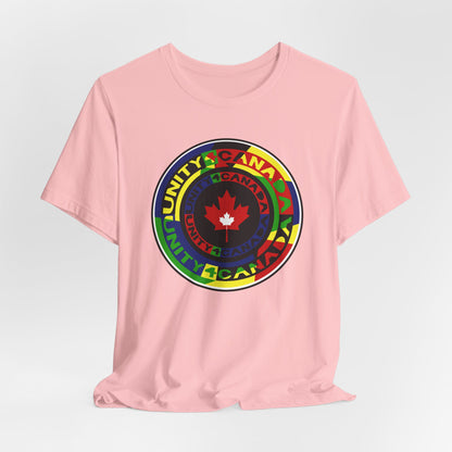 Unity 4 Canada Multi Colour T-Shirt Short Sleeve