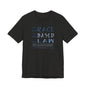 END RACE BASED LAW Canada Slim Blue T-Shirt Short Sleeve