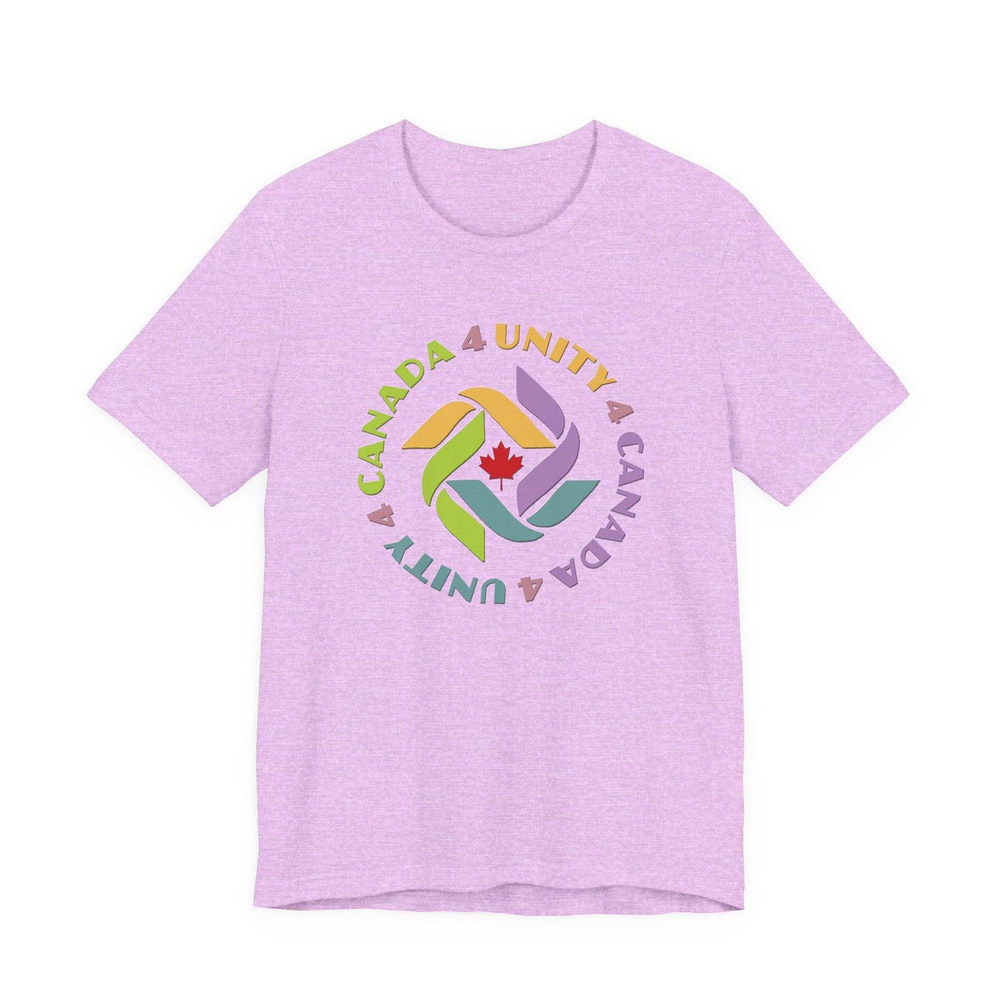 Unity 4 Canada  Pastel T-Shirt Short Sleeve
