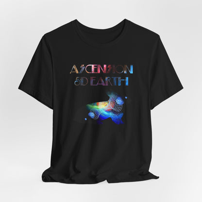 Ascension 5D Earth Rabbit T-Shirt Short Sleeve