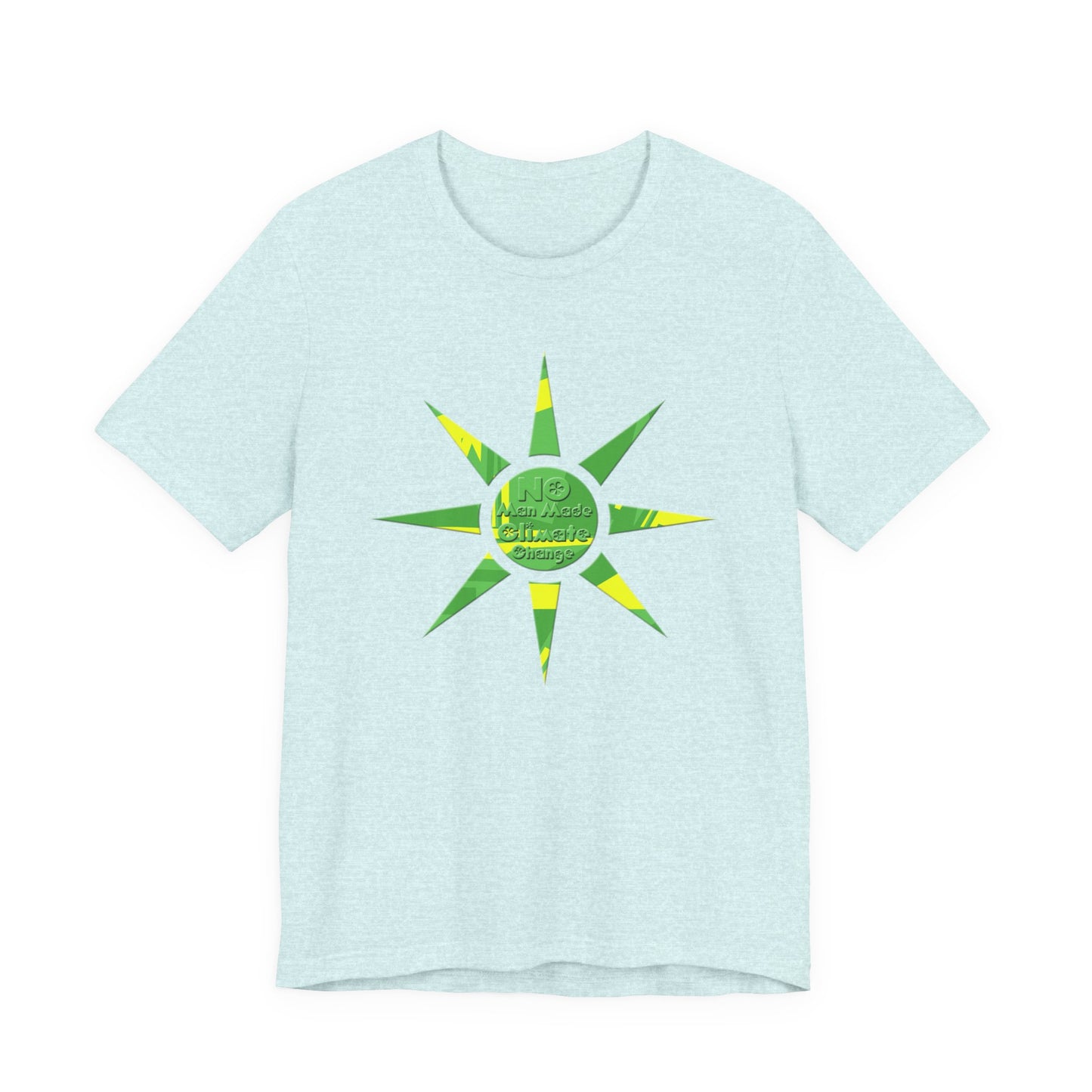 No Man Made Climate Change T-Shirt Short Sleeve