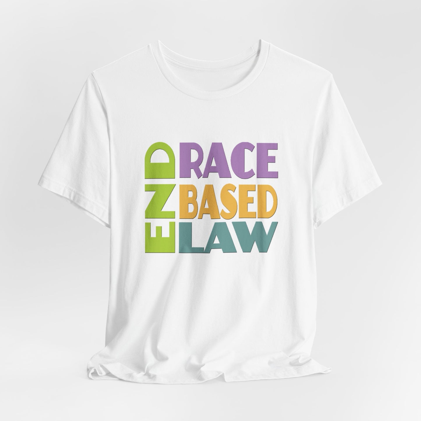 END RACE BASED LAW Pastel T-Shirt Short Sleeve