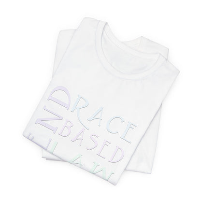 END RACE BASED LAW  Slim Pastel T-Shirt Short Sleeve