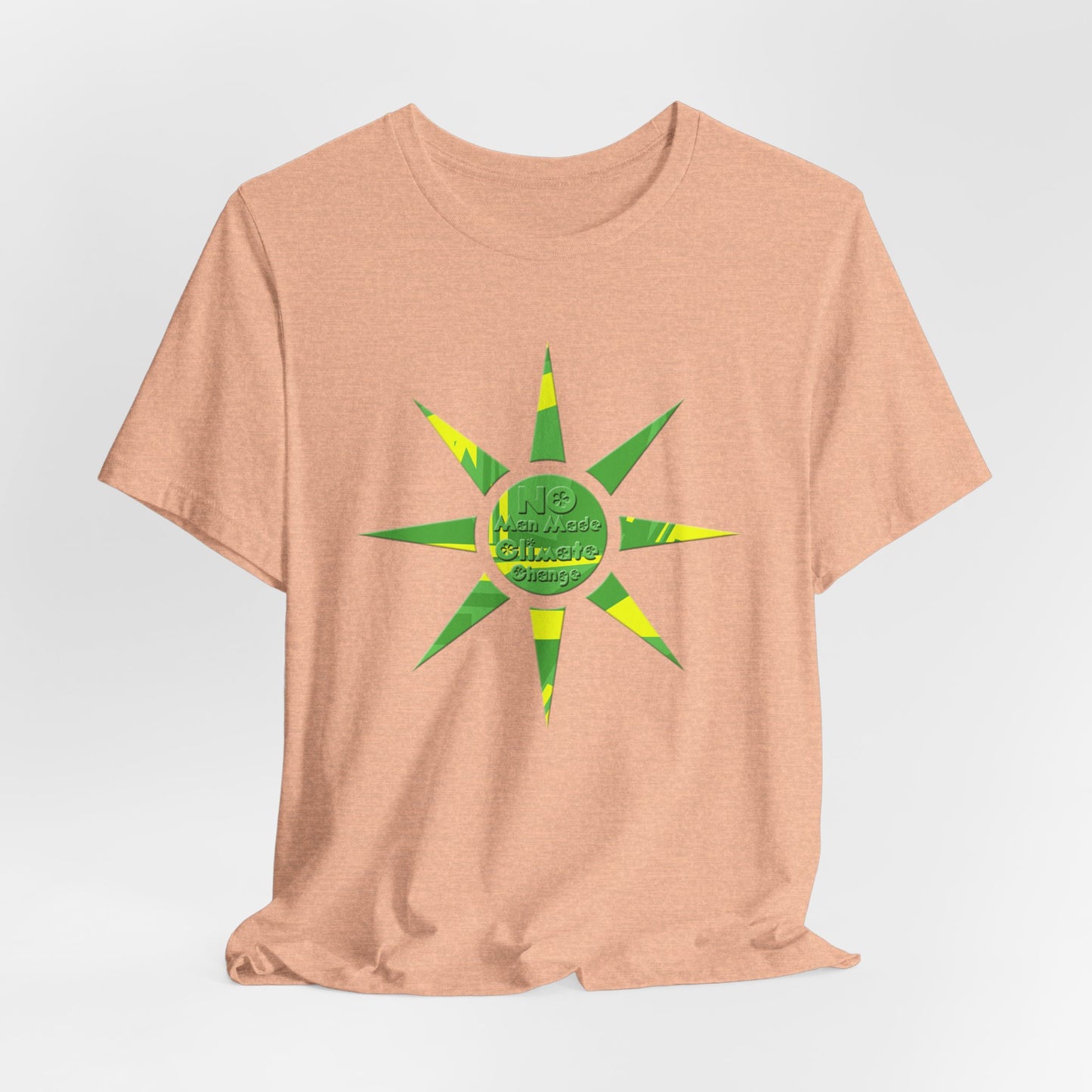 No Man Made Climate Change T-Shirt Short Sleeve