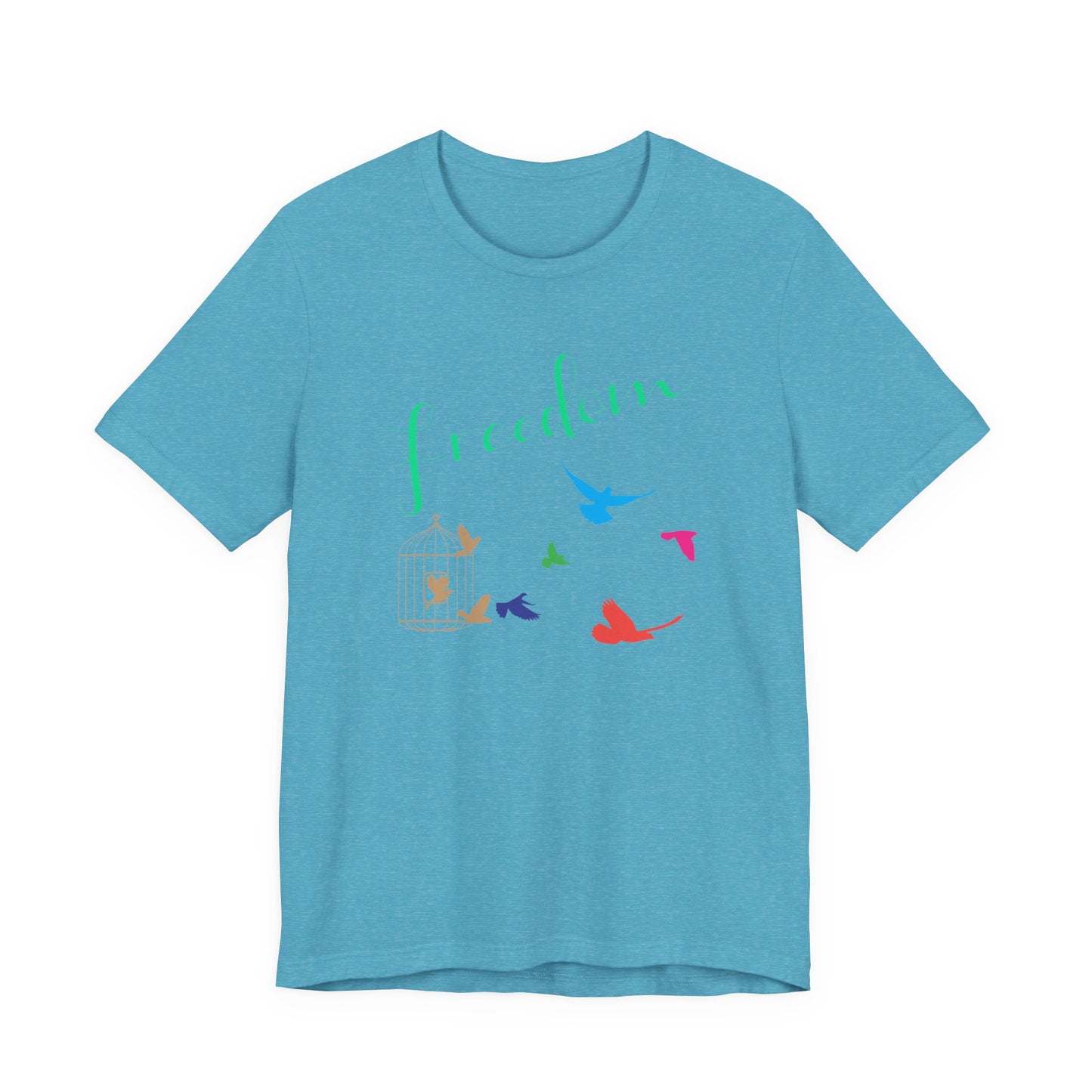 Freedom Birds T‑Shirt Short Sleeve