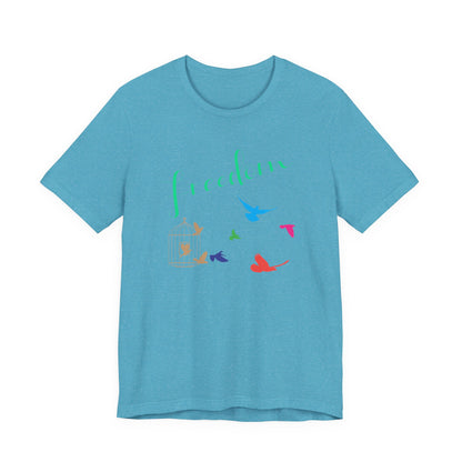 Freedom Birds T‑Shirt Short Sleeve