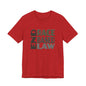 END RACE BASED LAW Grey T-Shirt Short Sleeve