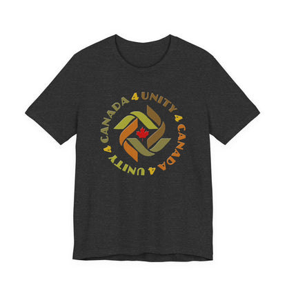 Unity 4 Canada Earth Tones T-Shirt Short Sleeve