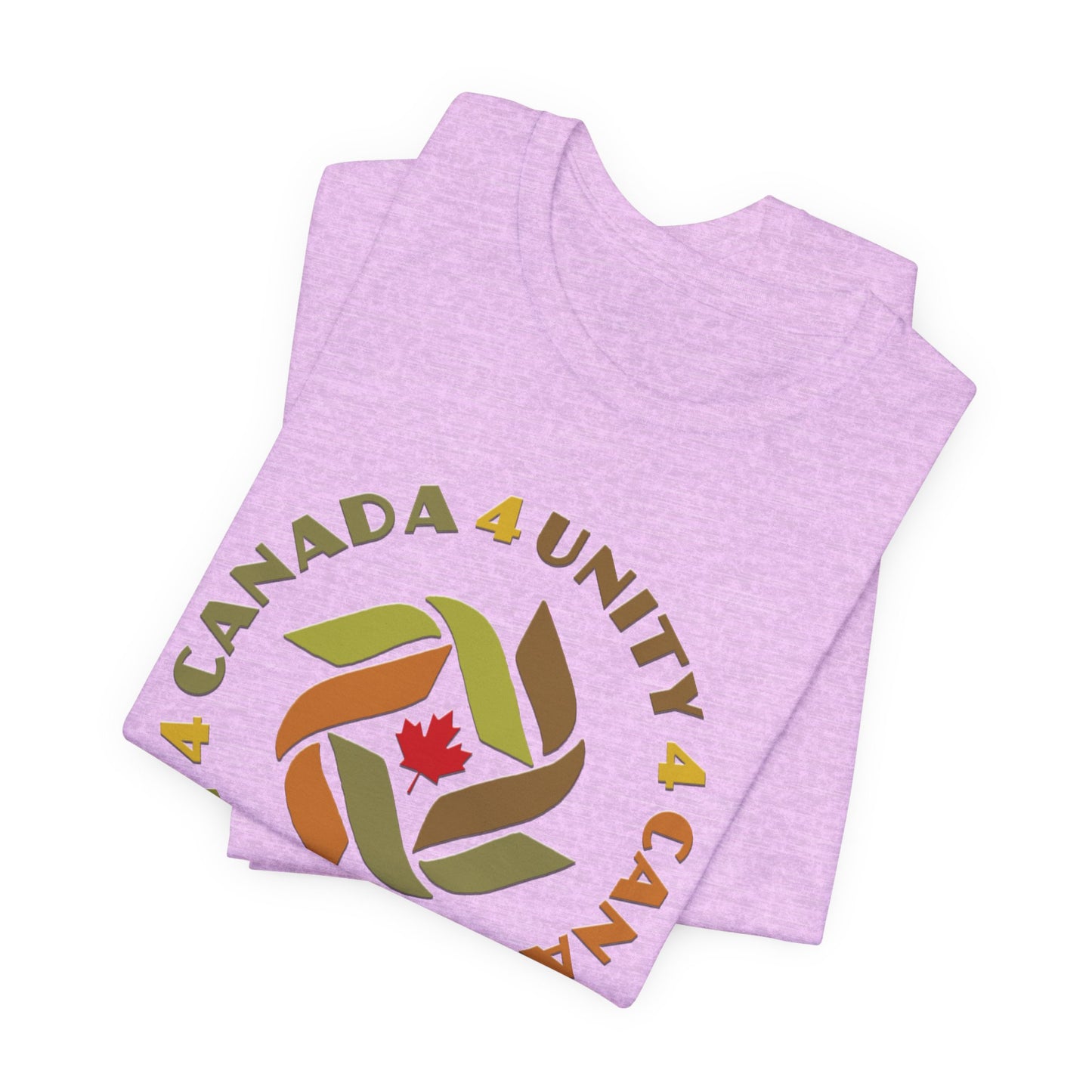 Unity 4 Canada Earth Tones T-Shirt Short Sleeve