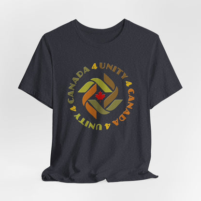 Unity 4 Canada Earth Tones T-Shirt Short Sleeve