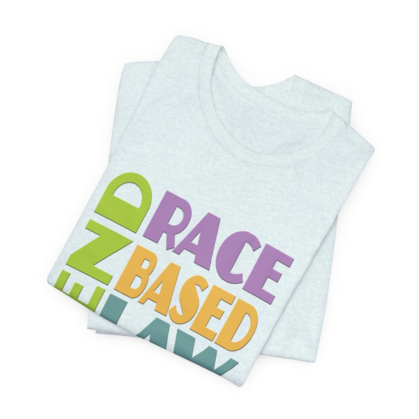 END RACE BASED LAW Pastel T-Shirt Short Sleeve