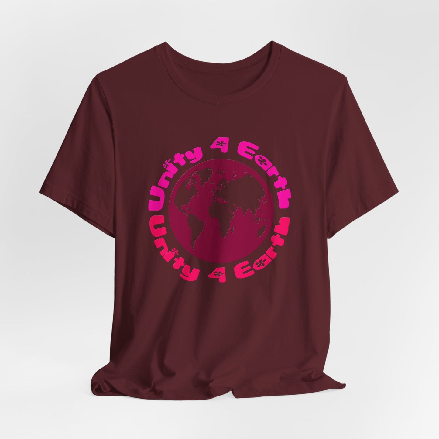 Unity 4 Earth Pink T-Shirt Short Sleeve