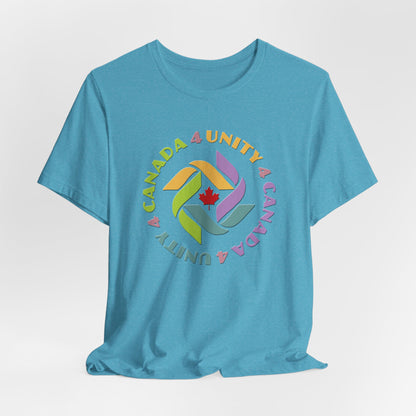 Unity 4 Canada  Pastel T-Shirt Short Sleeve