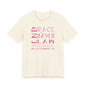 END RACE BASED LAW Canada Slim Pink T-Shirt Short Sleeve