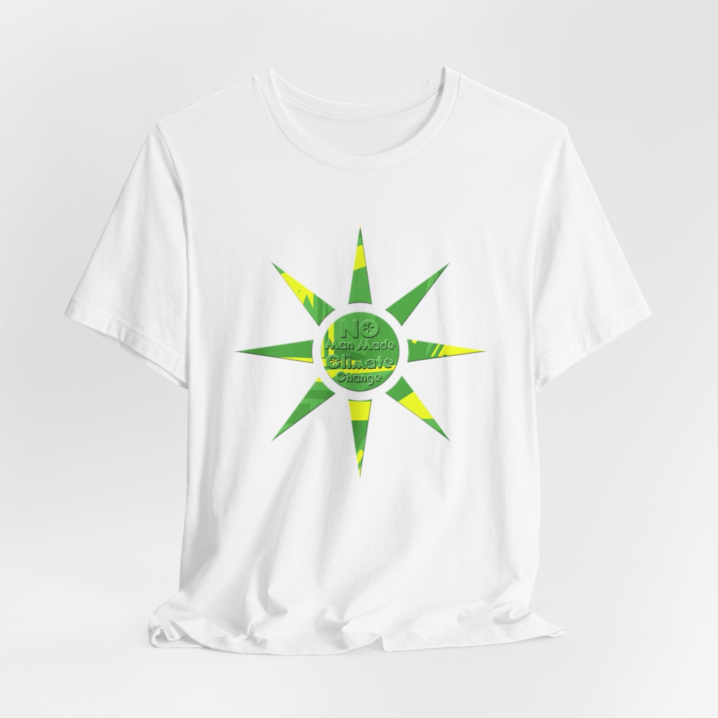 No Man Made Climate Change T-Shirt Short Sleeve