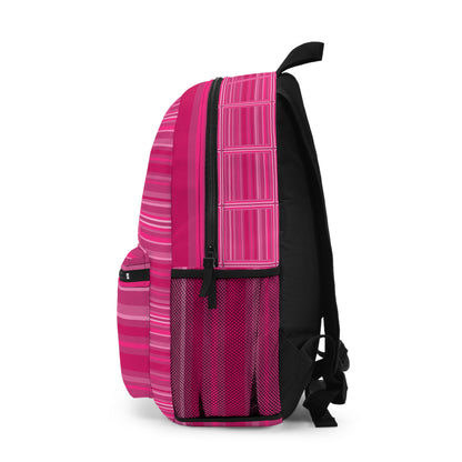 END RACE BASED LAW Pink Backpack