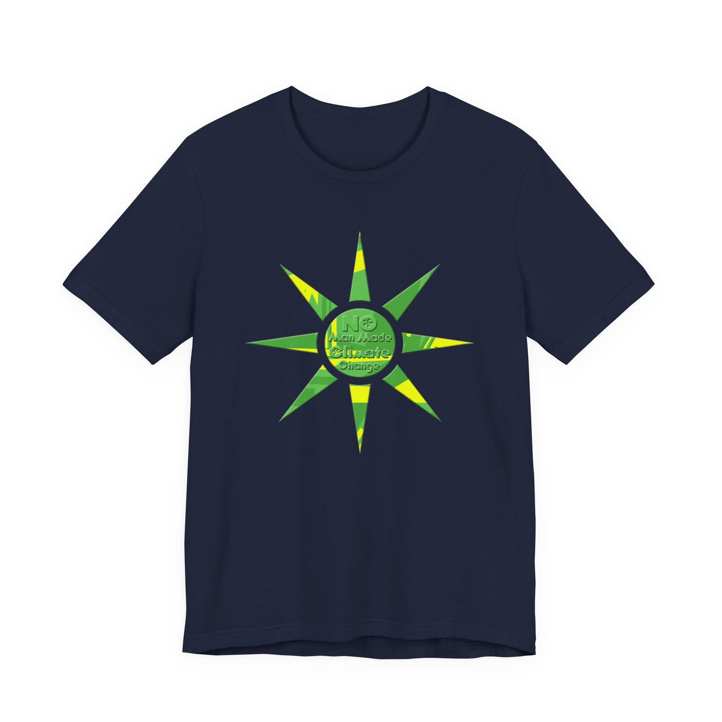 No Man Made Climate Change T-Shirt Short Sleeve