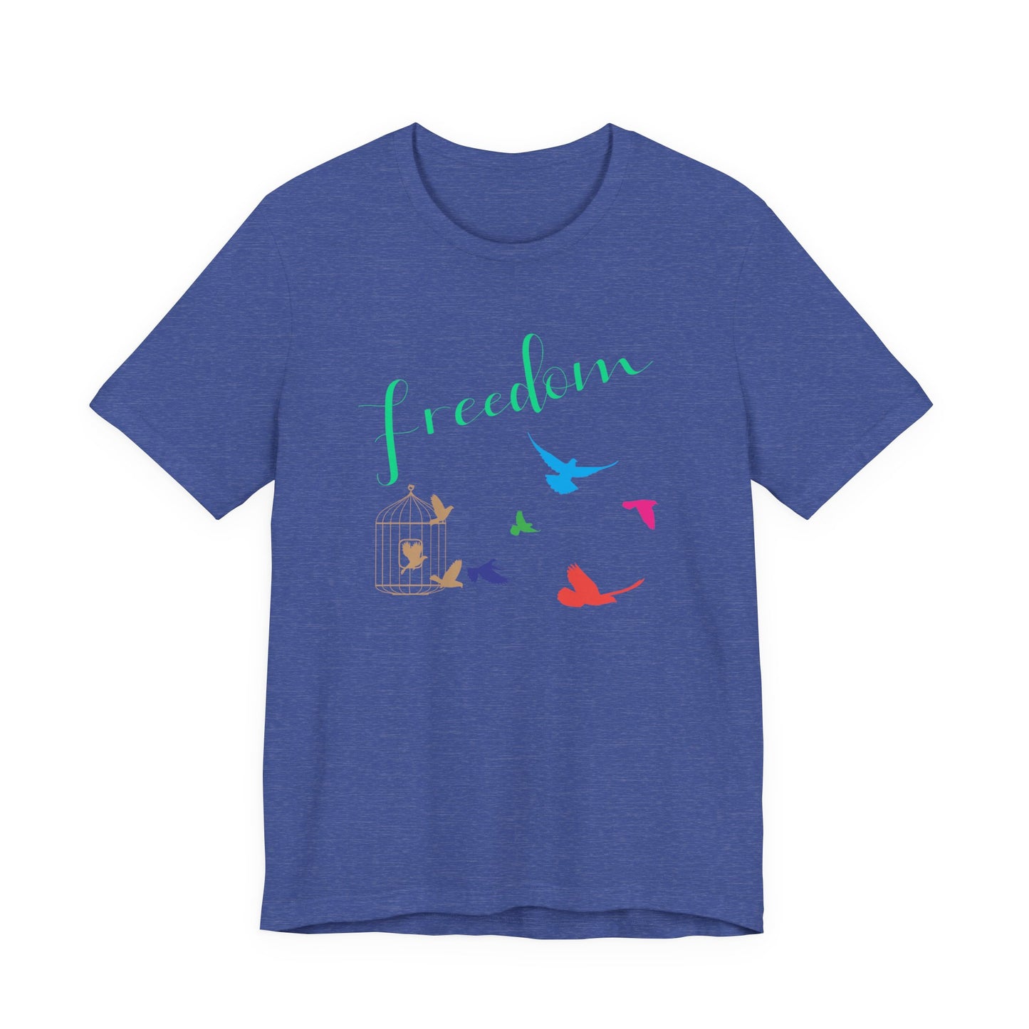 Freedom Birds T‑Shirt Short Sleeve