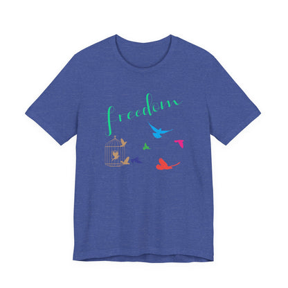 Freedom Birds T‑Shirt Short Sleeve