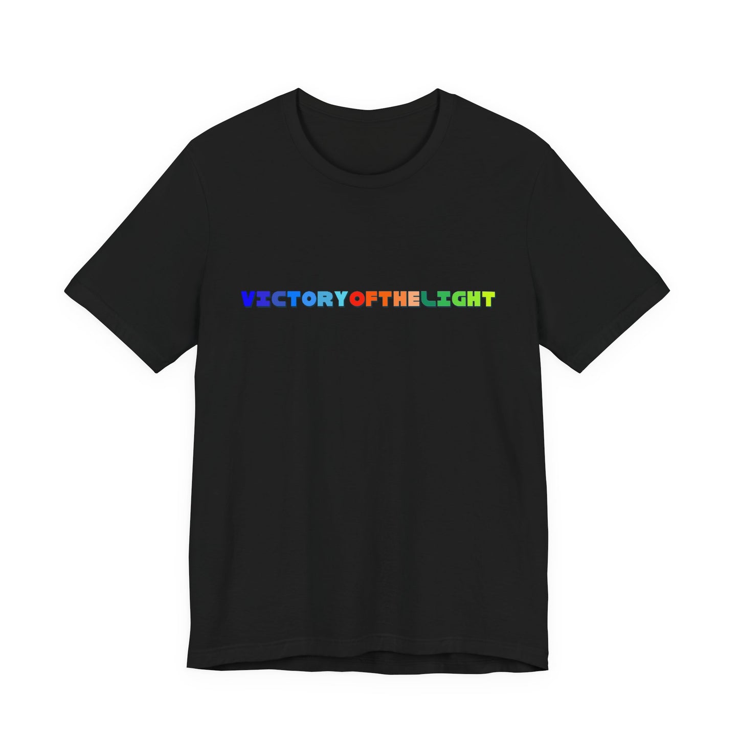 Victory Of The Light Multi Colour Banner T-Shirt Short Sleeve