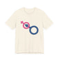 Man In Woman T-Shirt Short Sleeve