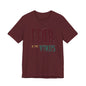 Fear Is The Virus 1 (front) 2 (back) T-Shirt Short Sleeve