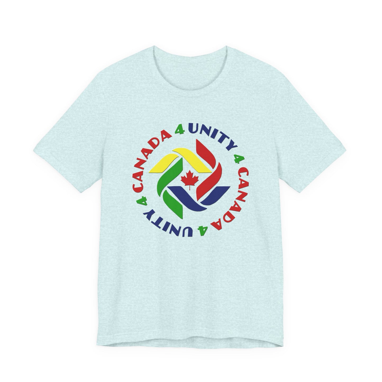 Unity 4 Canada Crayon Colours T-Shirt Short Sleeve