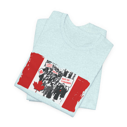 We Cannot Comply Our Way Our Of Tyranny  T-Shirt Short Sleeve