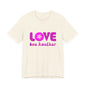Love One Another Pink T-Shirt Short Sleeve