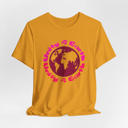 Unity 4 Earth Pink T-Shirt Short Sleeve