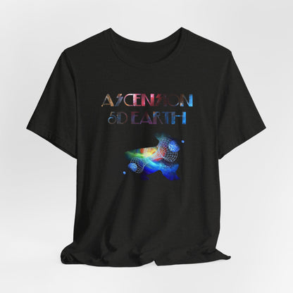 Ascension 5D Earth Rabbit T-Shirt Short Sleeve
