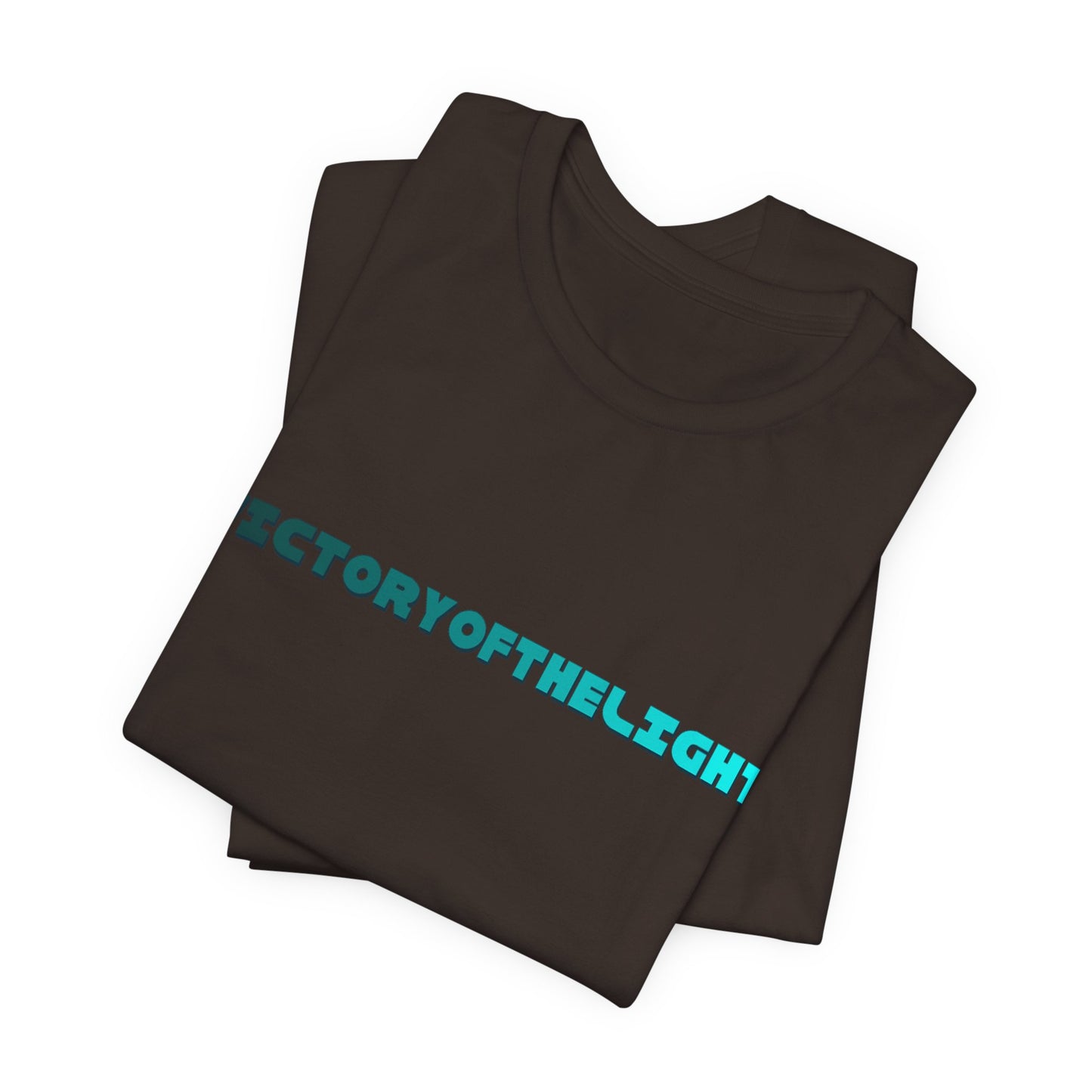 Victory Of The Light  Blue Banner T-Shirt Short Sleeve