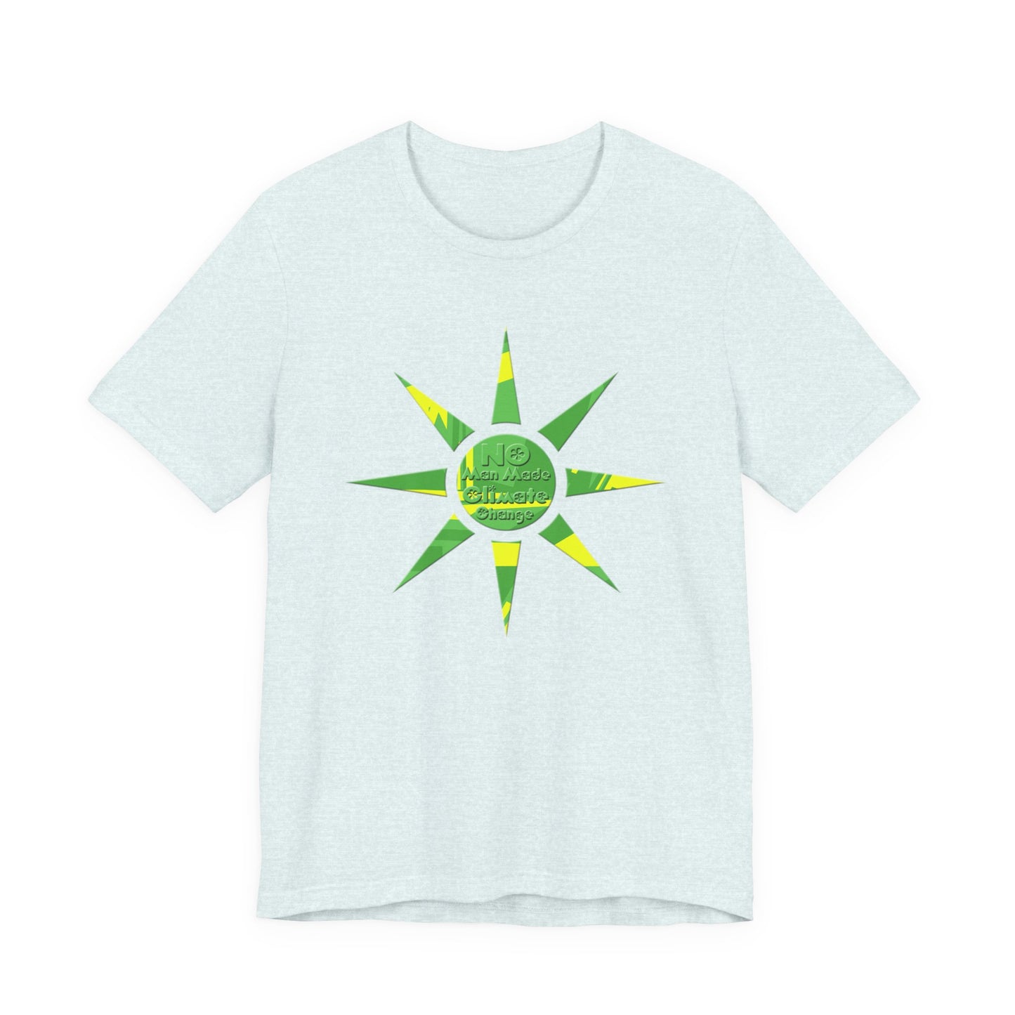 No Man Made Climate Change T-Shirt Short Sleeve