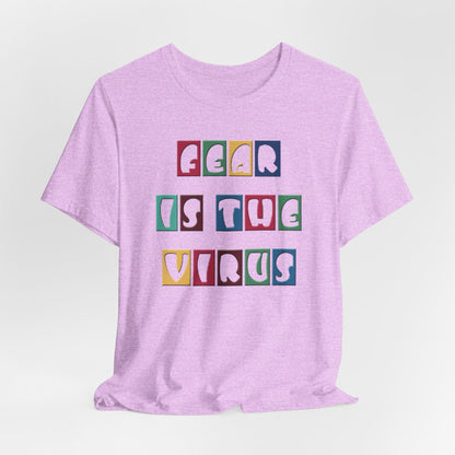 Fear Is The Virus 8 Multi Colour T-Shirt Short Sleeve
