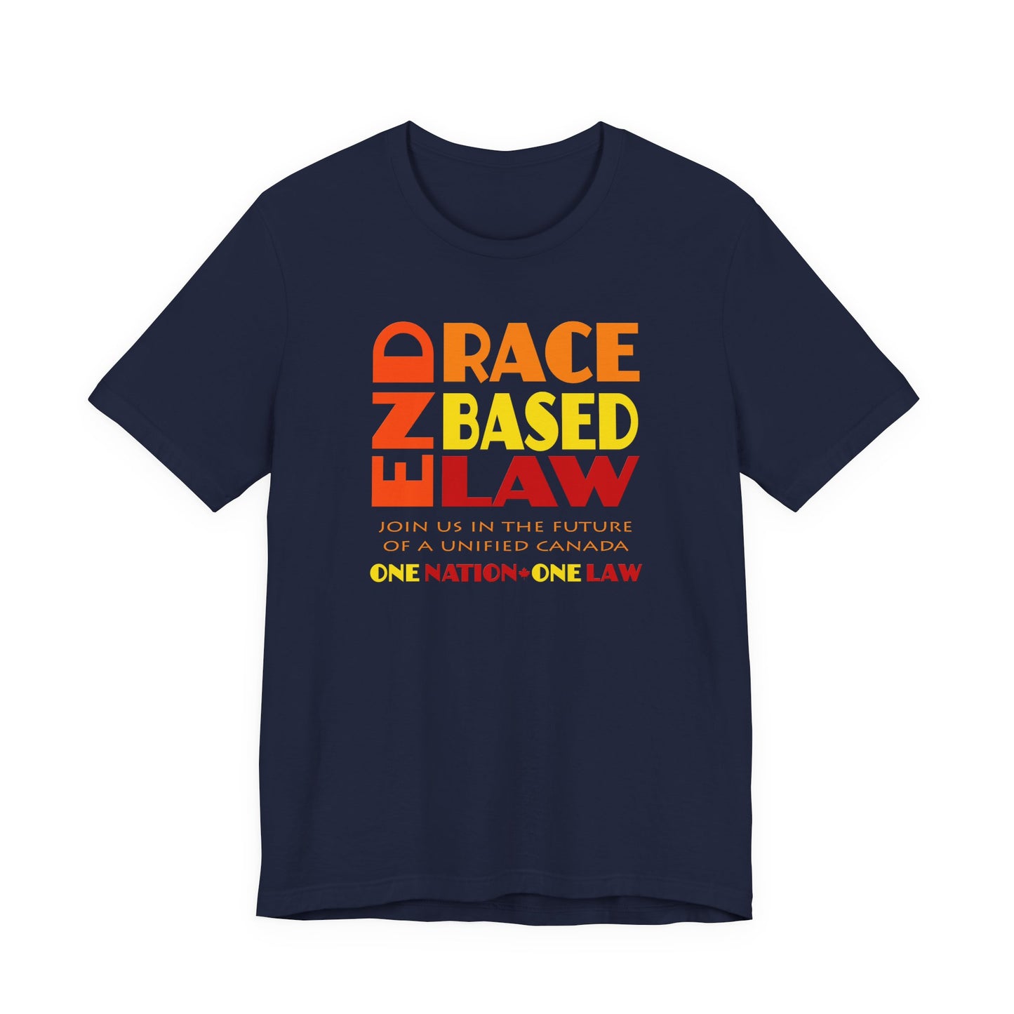 END RACE BASED LAW Canada Sunset T-Shirt Short Sleeve