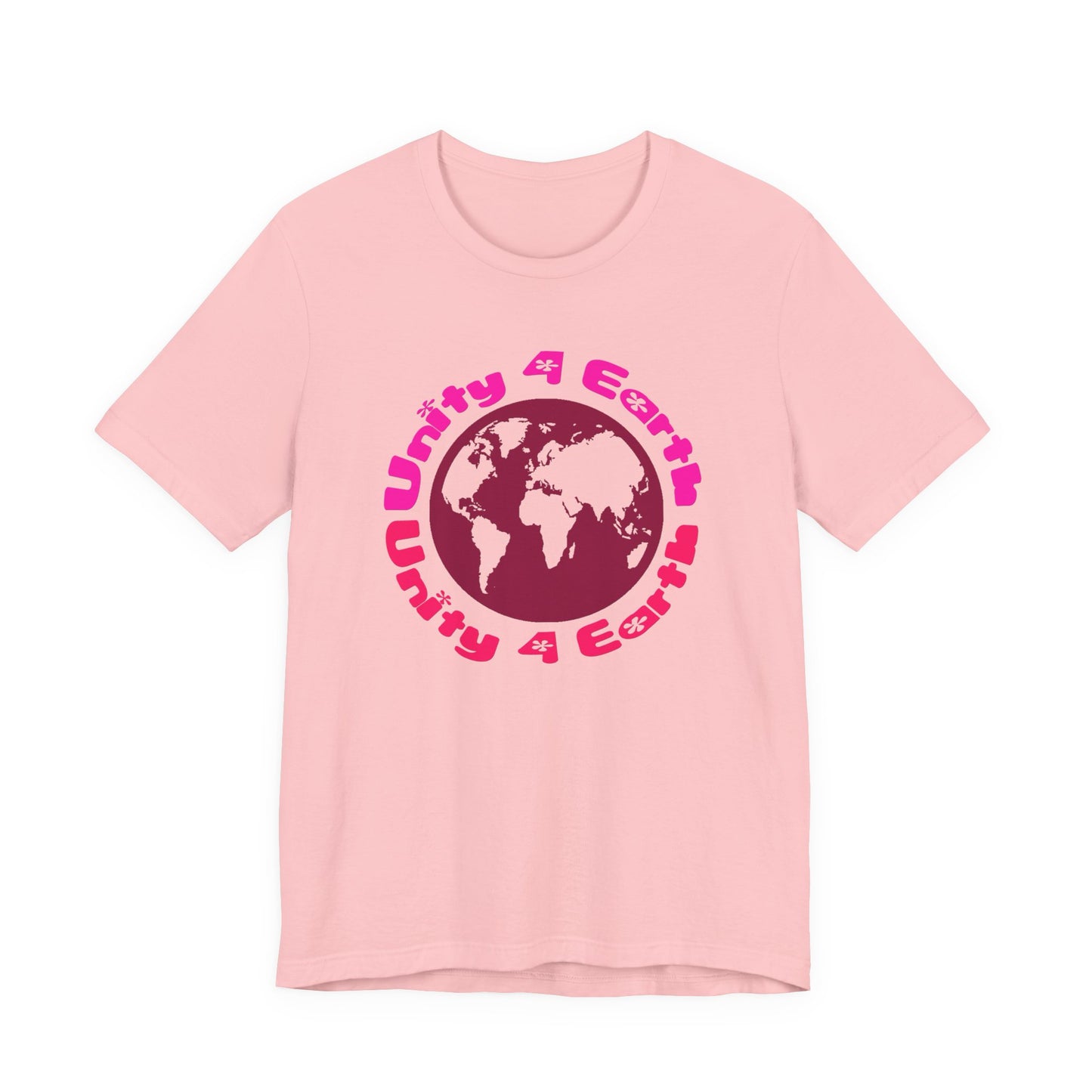 Unity 4 Earth Pink T-Shirt Short Sleeve