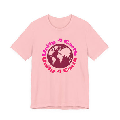 Unity 4 Earth Pink T-Shirt Short Sleeve
