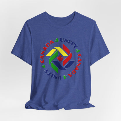Unity 4 Canada Crayon Colours T-Shirt Short Sleeve