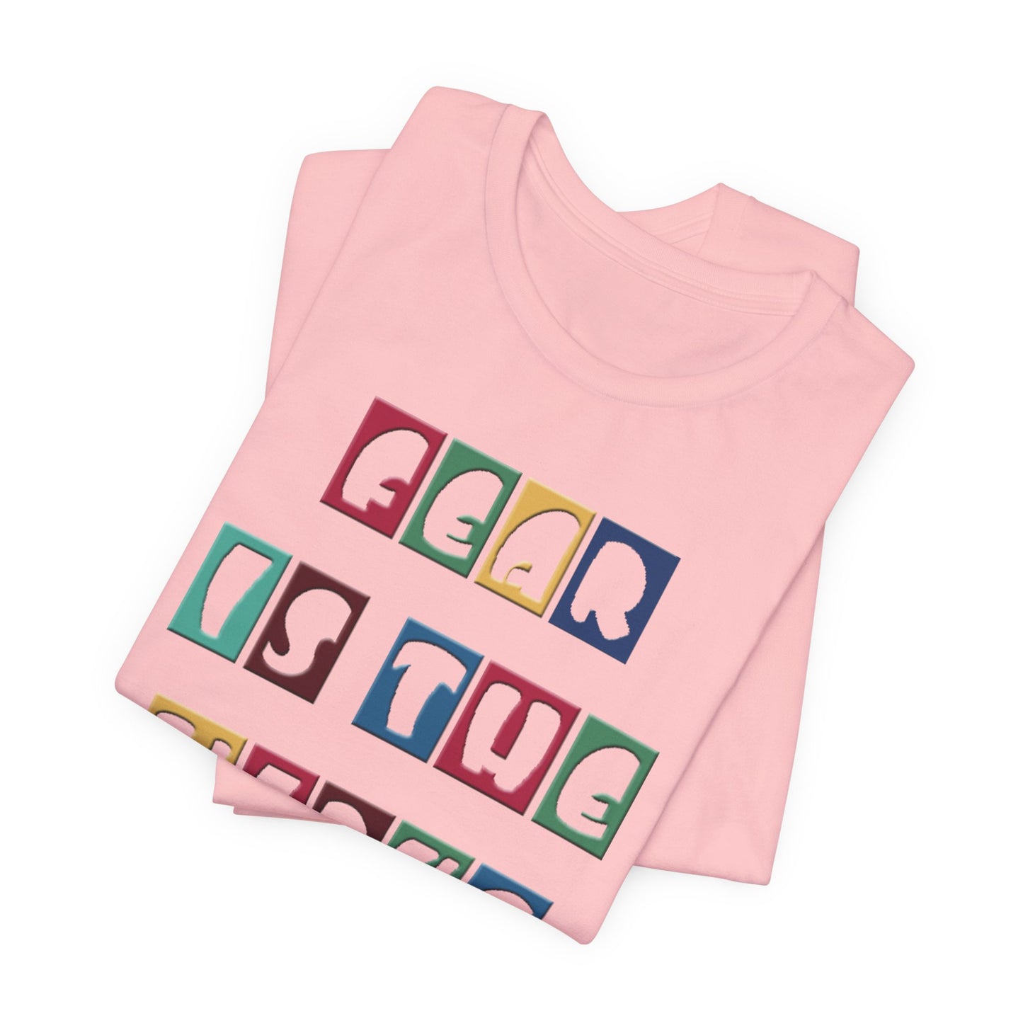 Fear Is The Virus 8 Multi Colour T-Shirt Short Sleeve