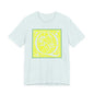 Q Scroll Yellow T-Shirt Short Sleeve