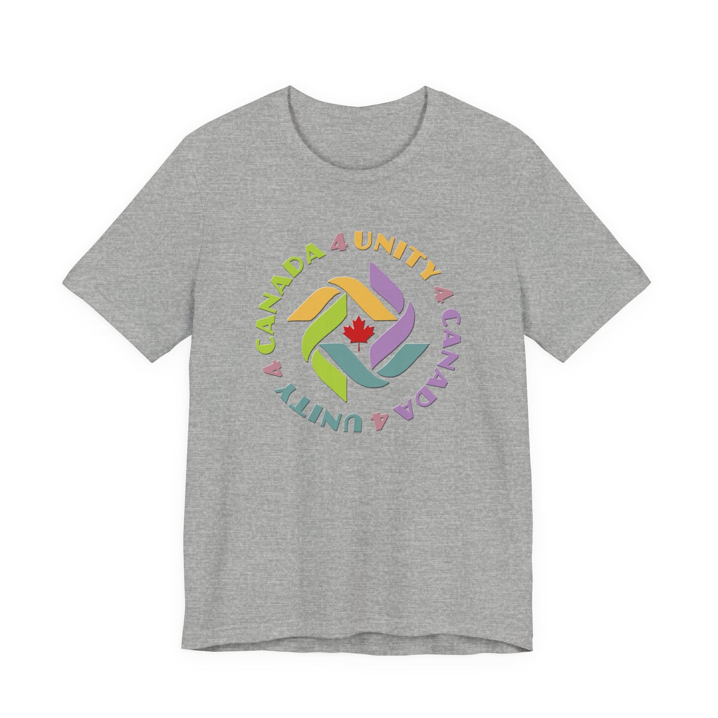 Unity 4 Canada  Pastel T-Shirt Short Sleeve