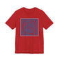 Q Scroll Blue T-Shirt Short Sleeve